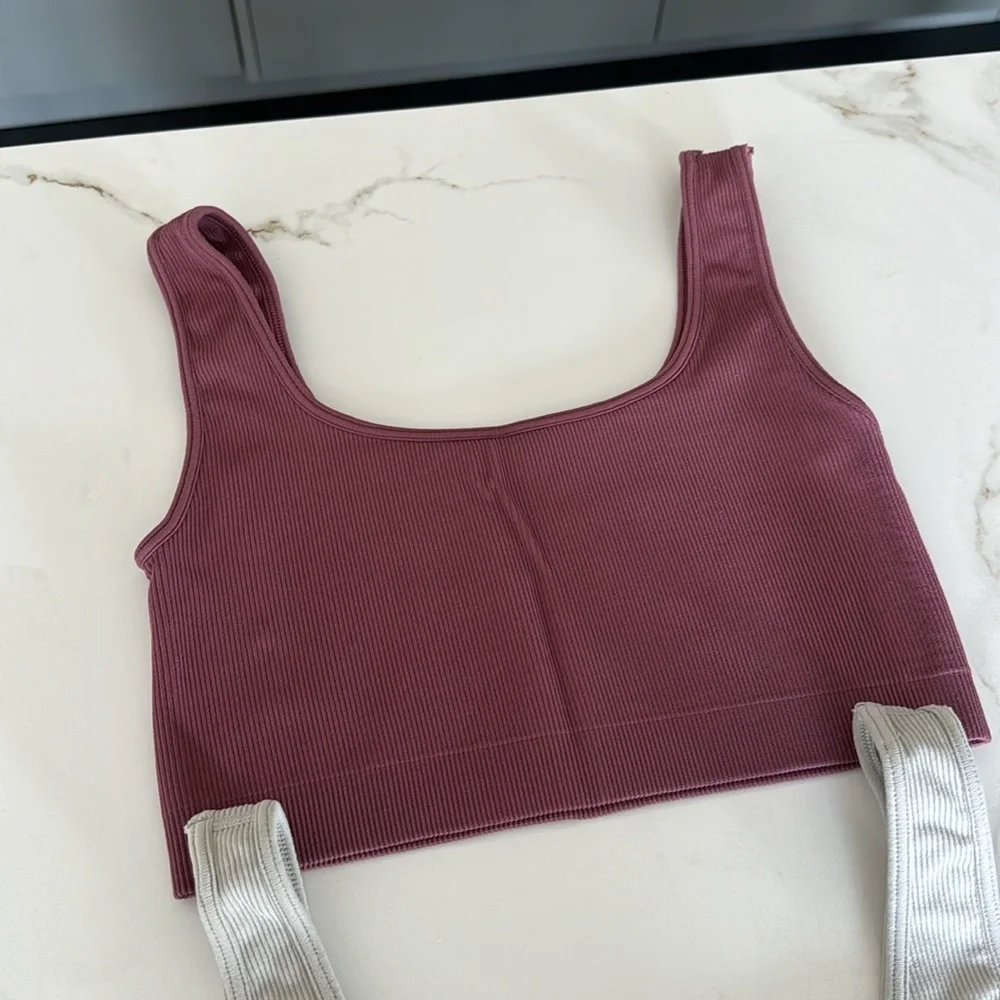 Set Active Ribbed Bras - Picture 3 of 6